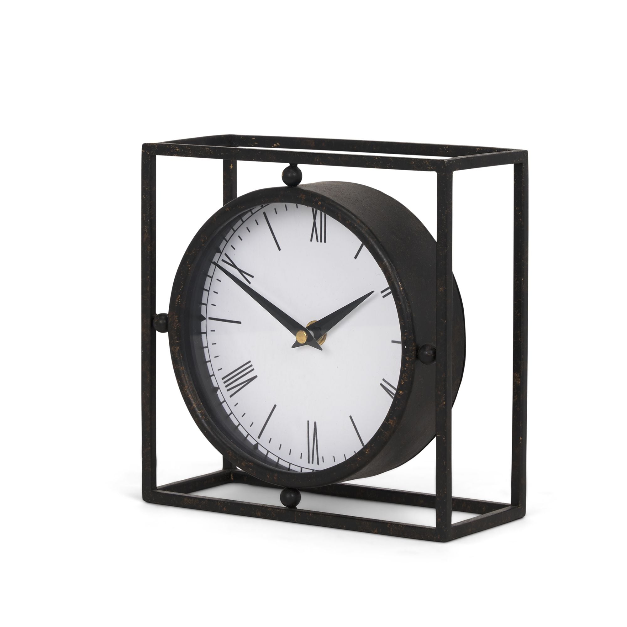 Mercana - Raisa Black Table Clock