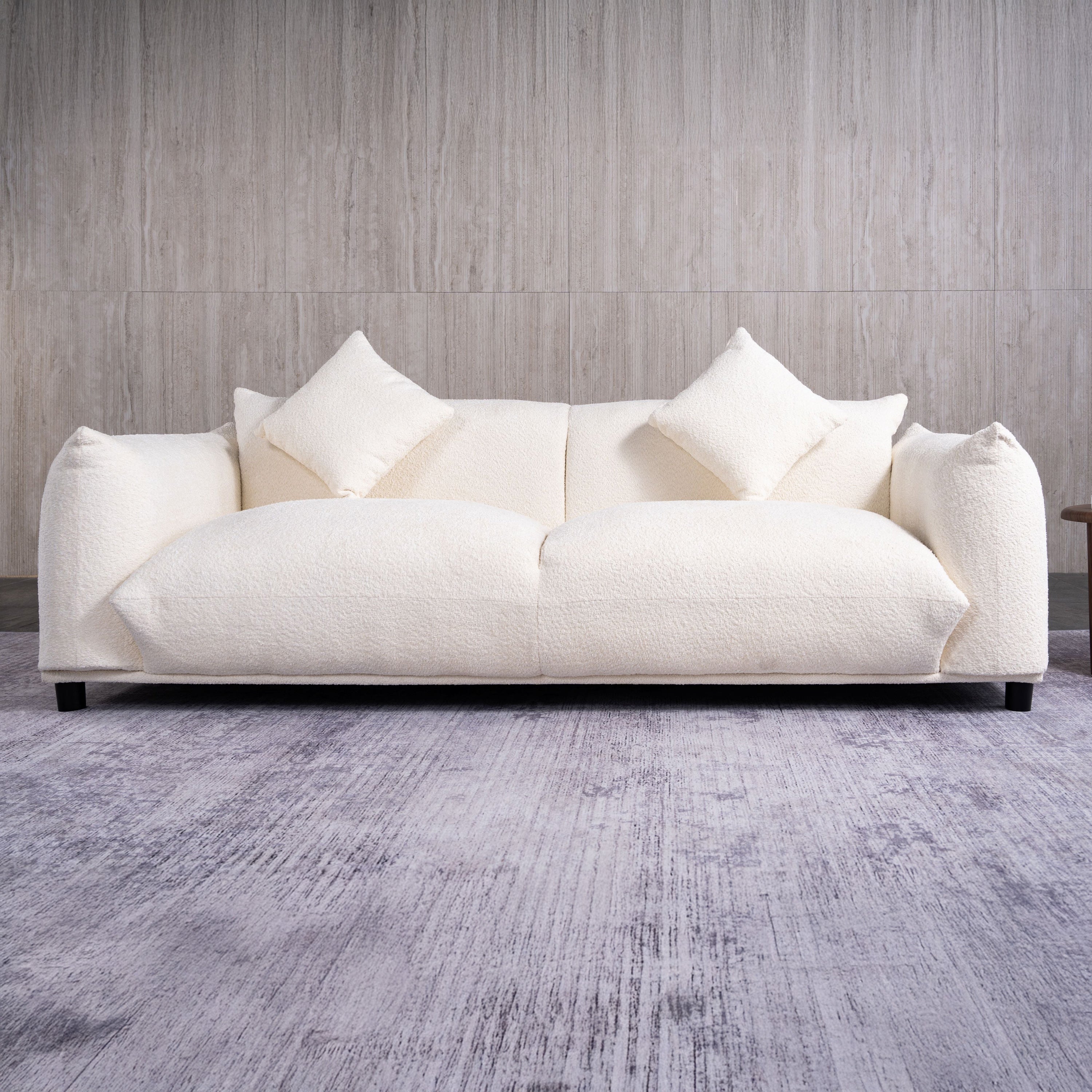Nova - Marshall Cream Boucle Sofa
