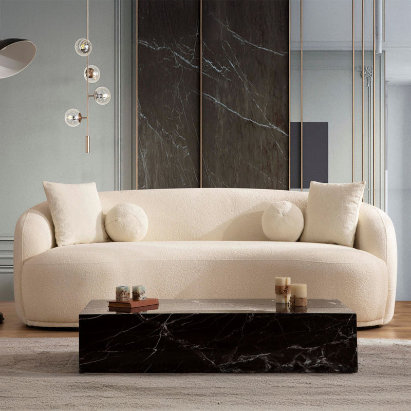 Nova - Bonita Ivory Boucle Sofa