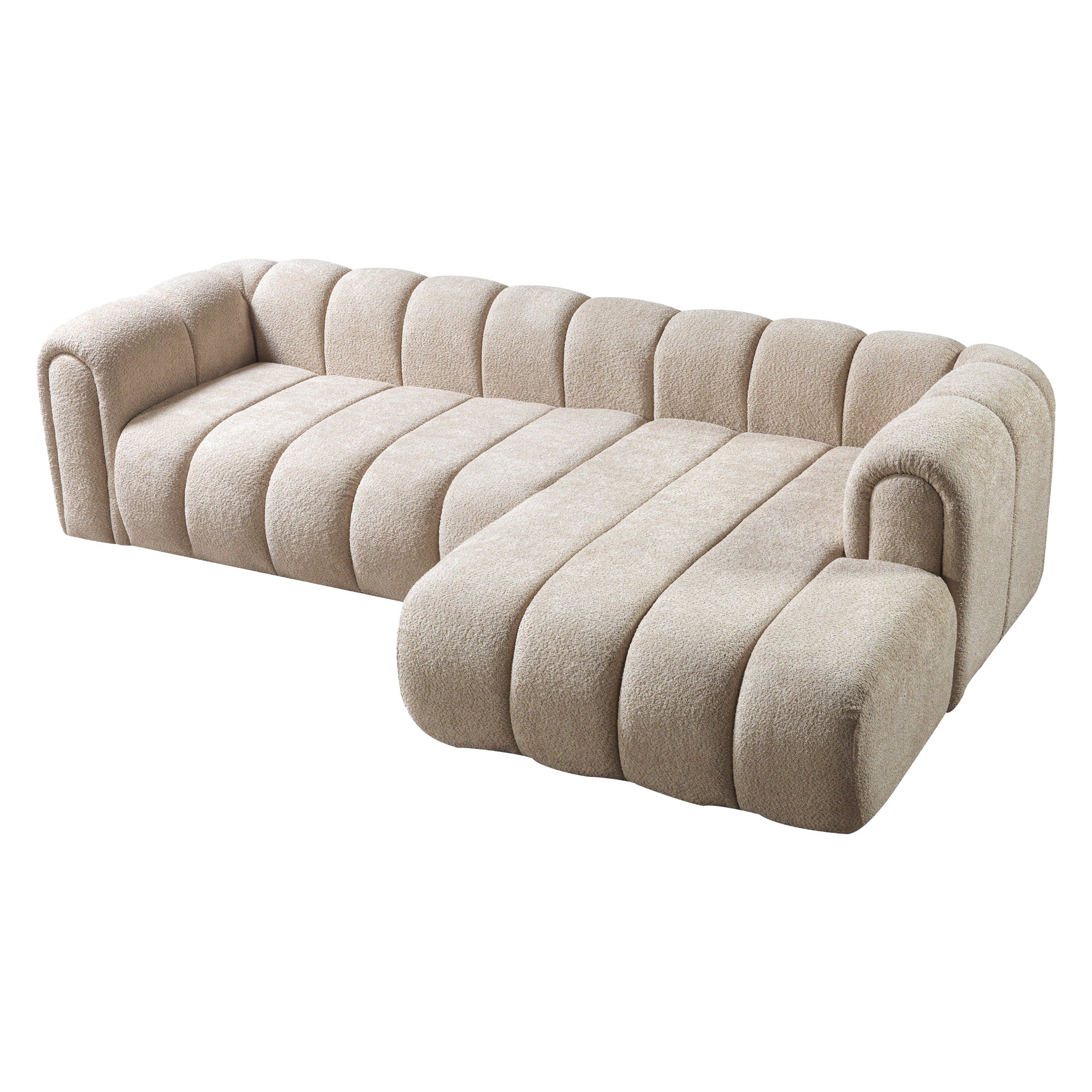 Nova - Lis Sand Boucle 115" Sectional
