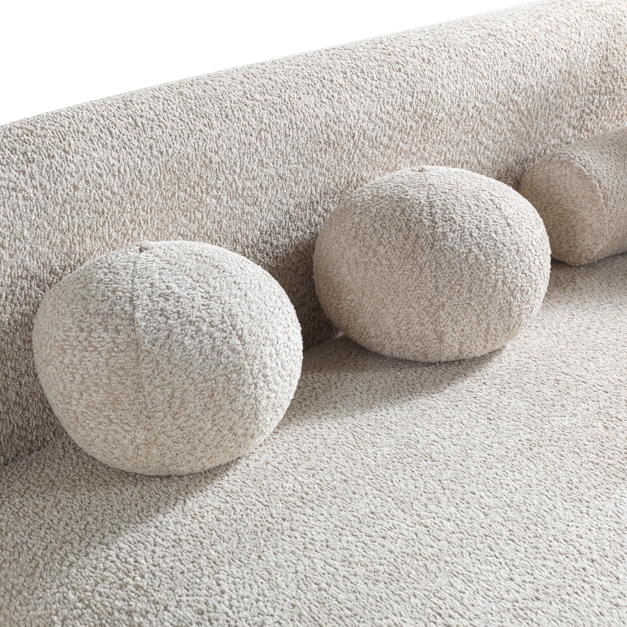 Nova - Liva Sand Boucle 110" Sectional