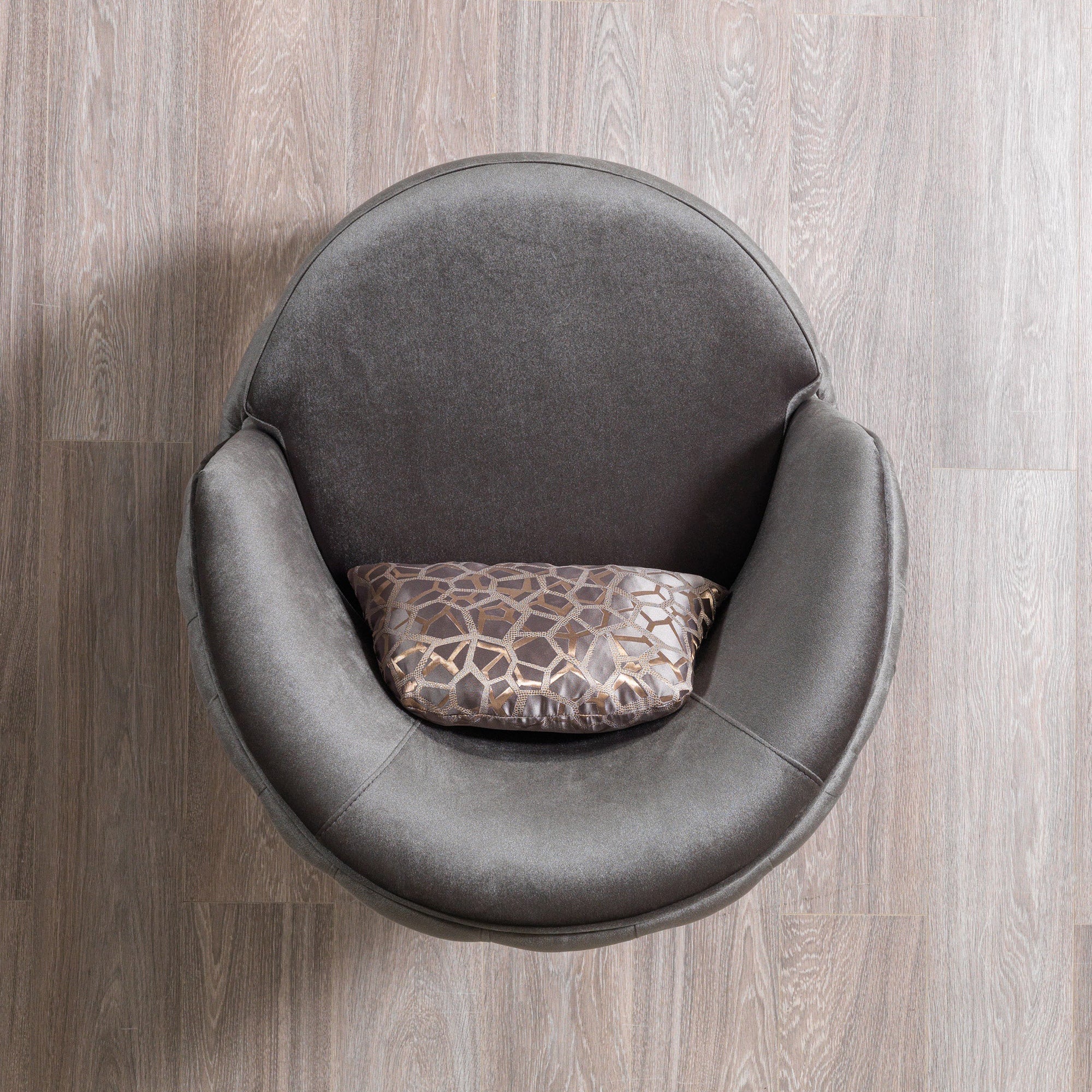 Nova - Lupino Gray Velvet Sofa 95" & Loveseat 82"