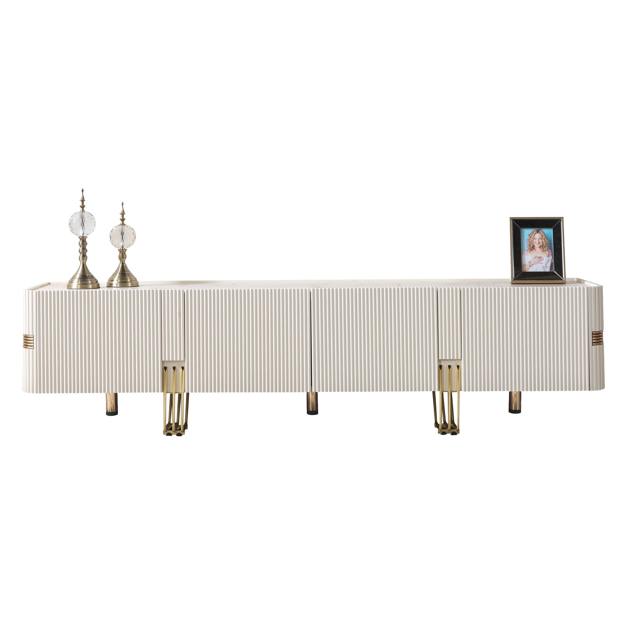 Nova - Santana Ivory Tv Stand