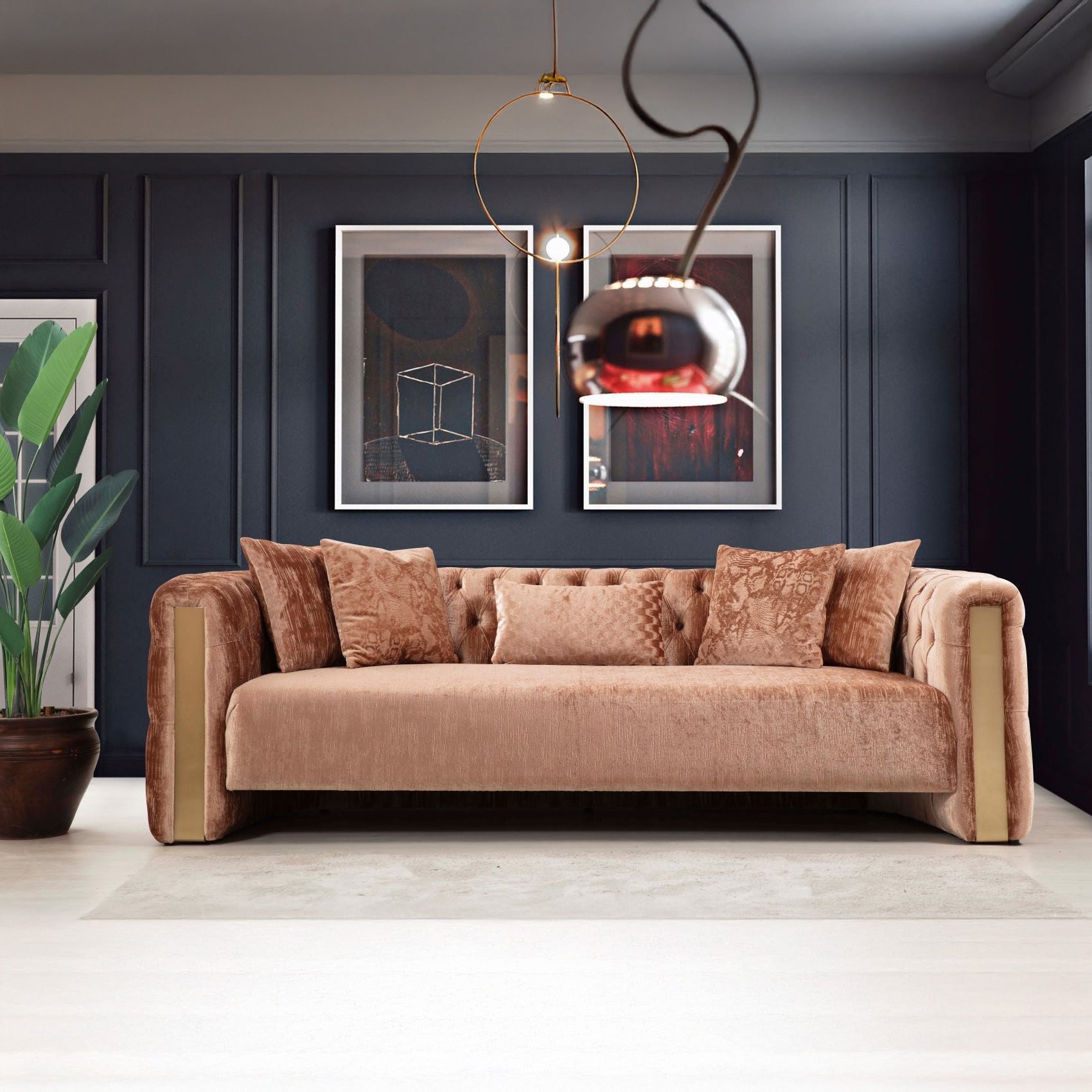 Nova - Scarlett Plush Sofa & Loveseat