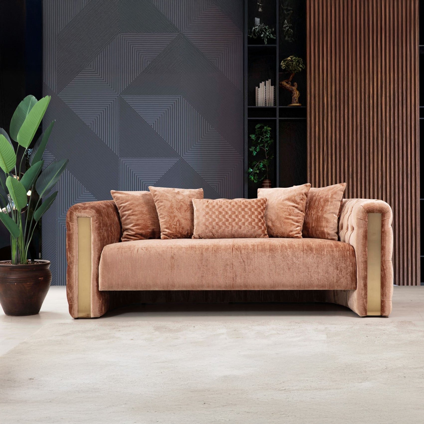 Nova - Scarlett Plush Sofa & Loveseat