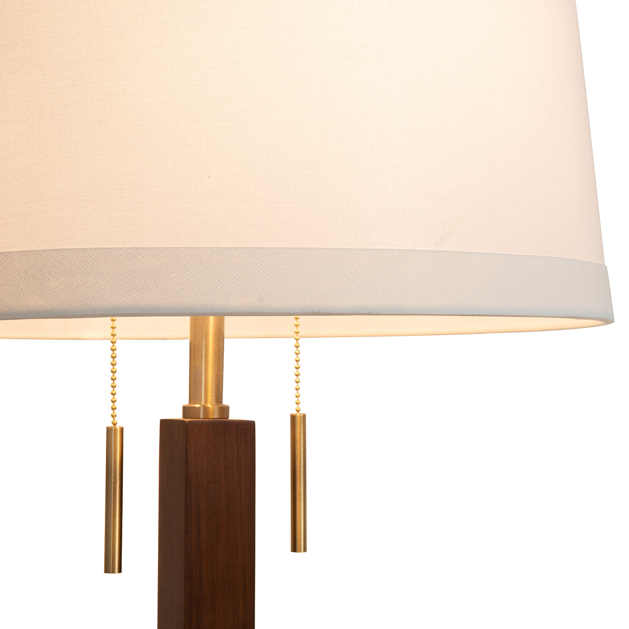 Nova Of CA - Swiss Cross Table Lamp Dark Walnut