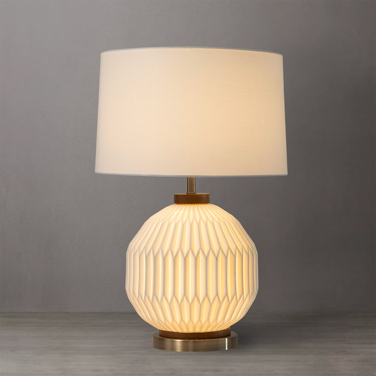 Nova Of CA - Moraga Table Lamp Weathered Brass
