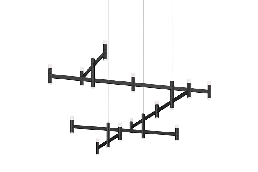 Sonneman - Systema Staccato Offset Chandelier
