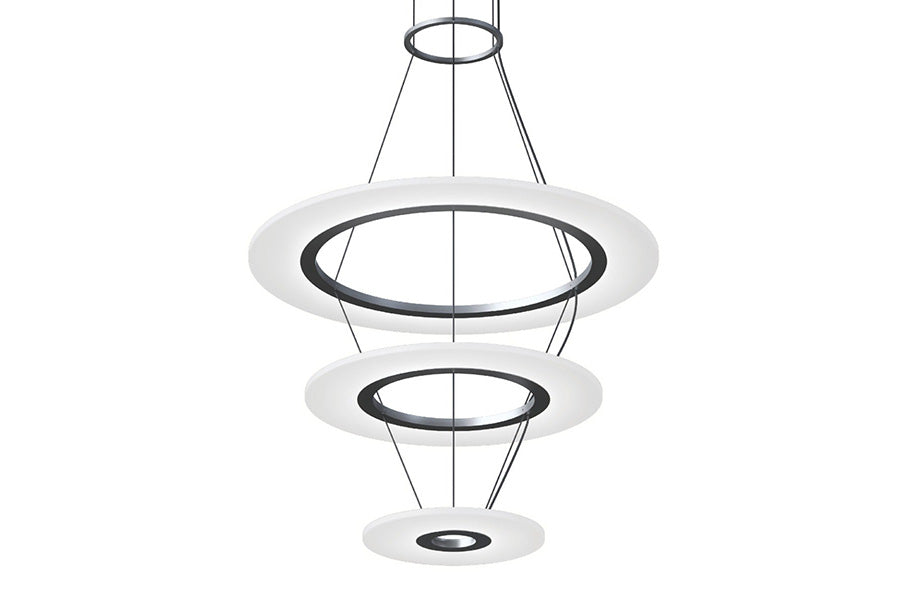Sonneman - Arctic Rings LED Chandelier