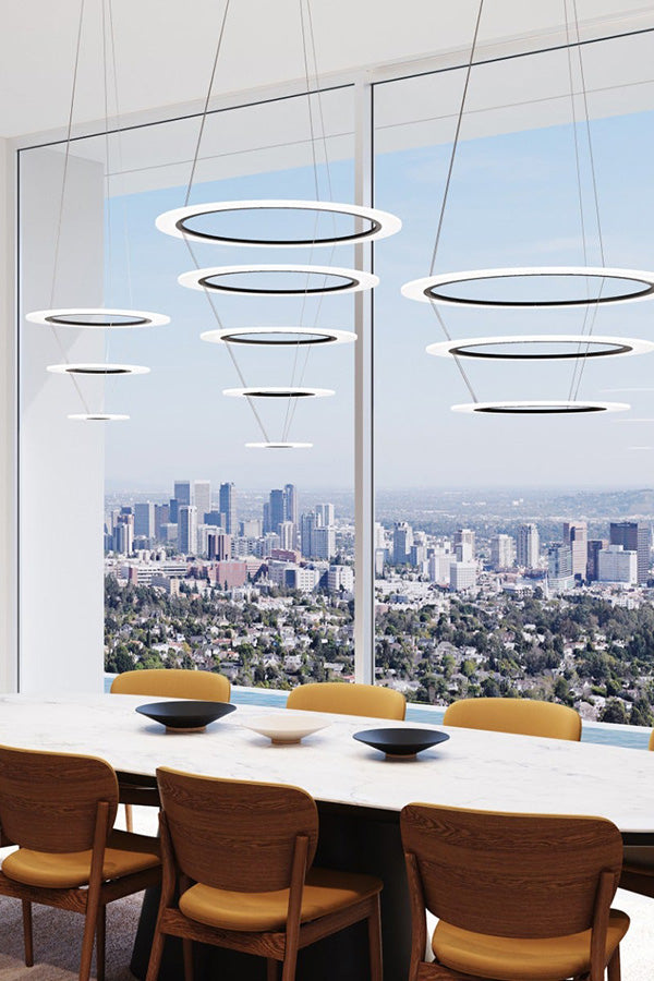 Sonneman - Arctic Rings LED Chandelier