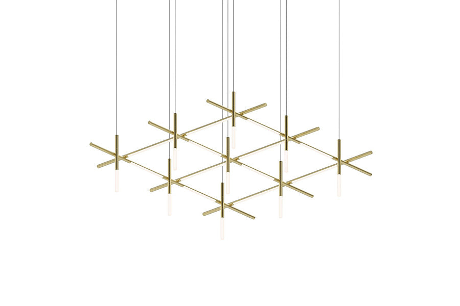 Sonneman - Labyrinth Square Chandelier
