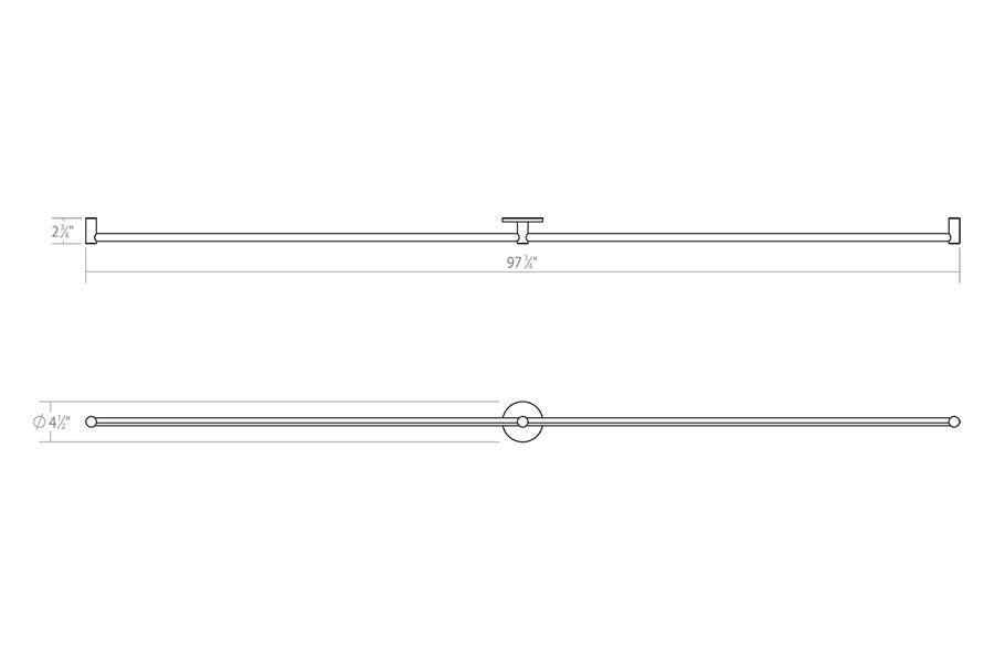 Sonneman - Purolinear 360 LED Wall Bar