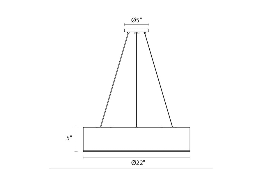 Sonneman - Ring Shade LED Pendant