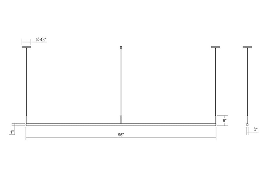 Sonneman - Thin-Line LED Pendant