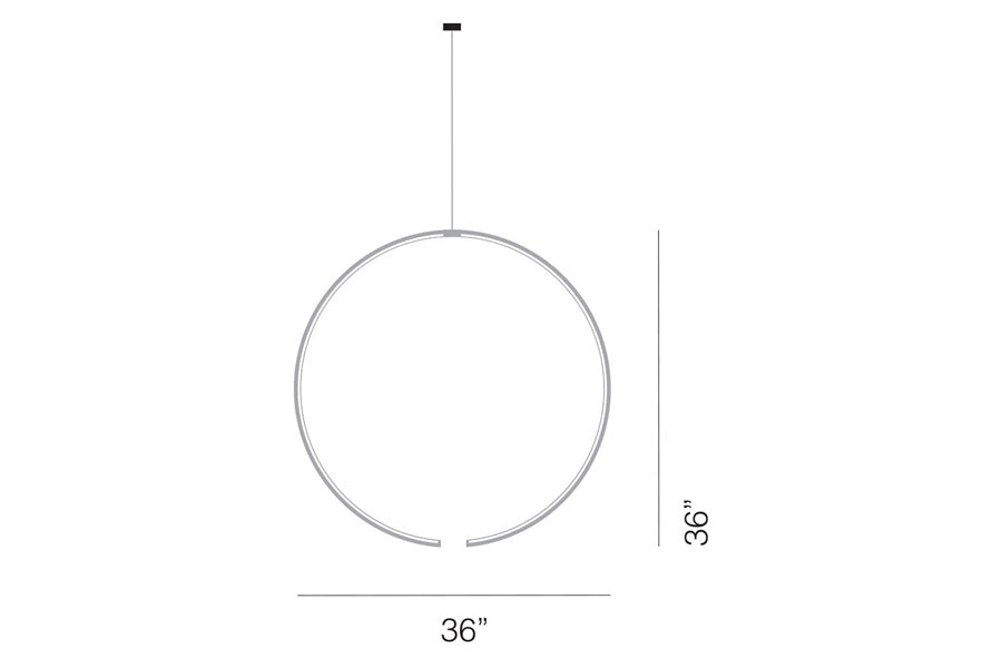 Sonneman - Torc LED Single Pendant