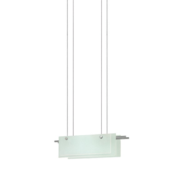 Sonneman - Suspended Glass Slim LED Pendant