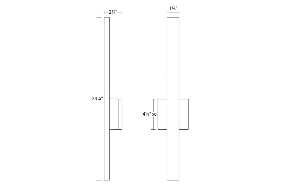 Sonneman - Sword LED Sconce