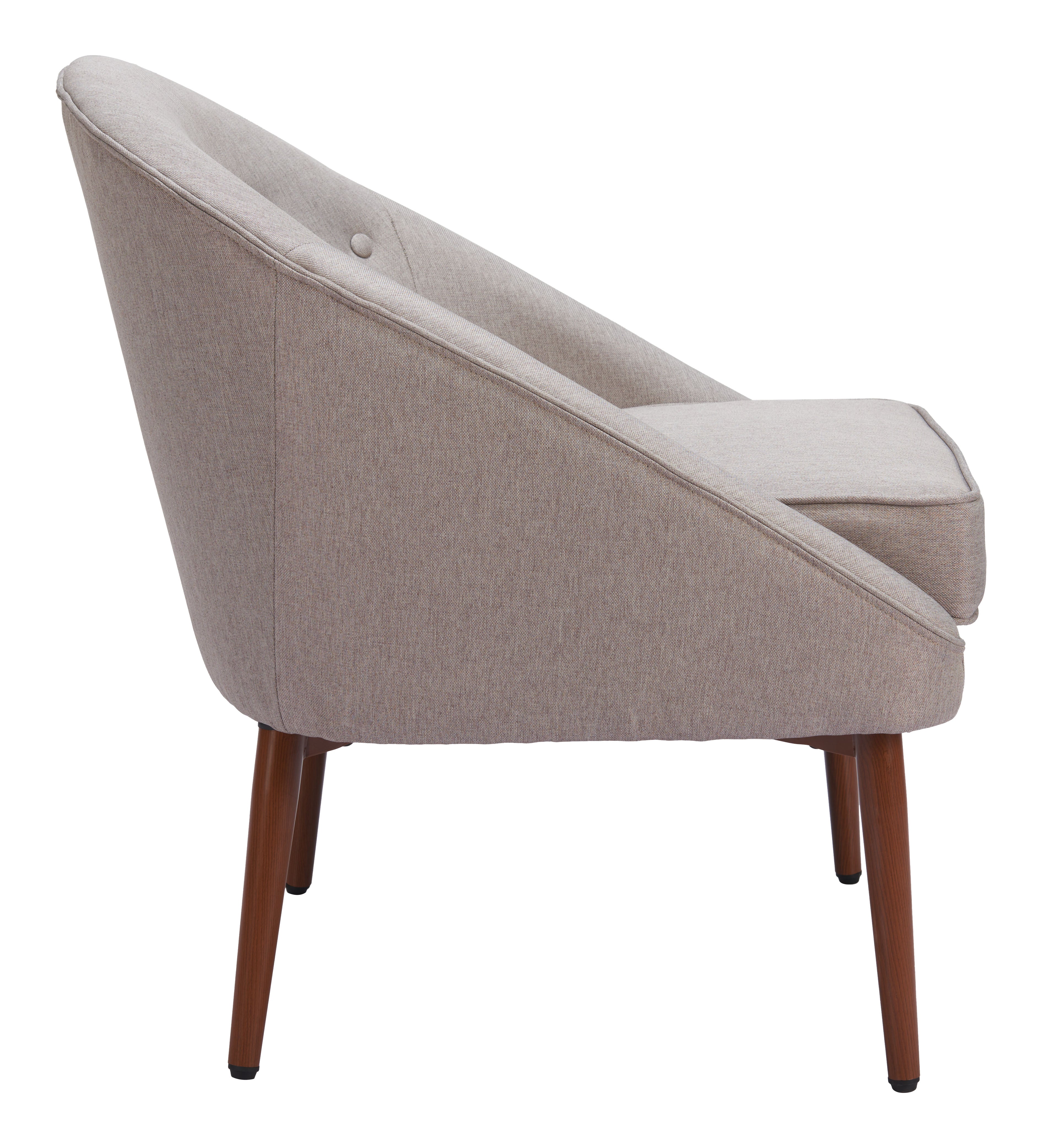 ZUO - Carter Accent Chair in Gray