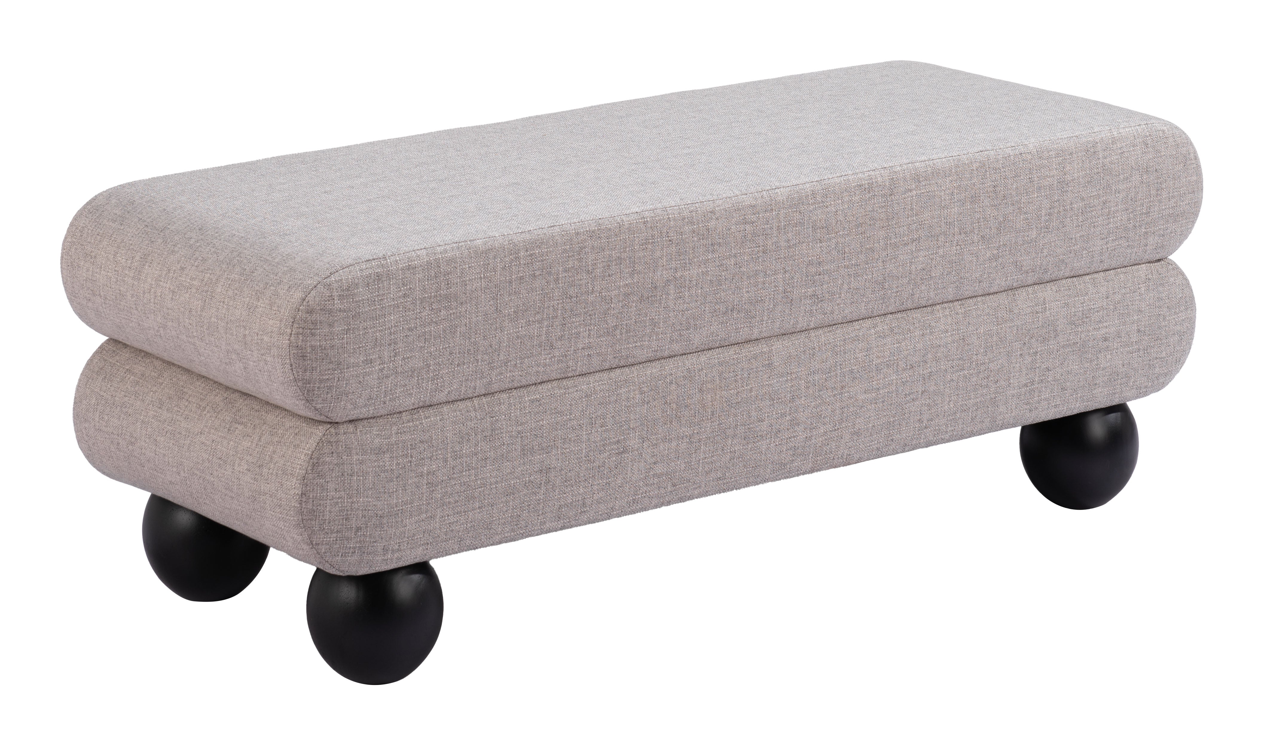 ZUO - Davao Bench in Gray