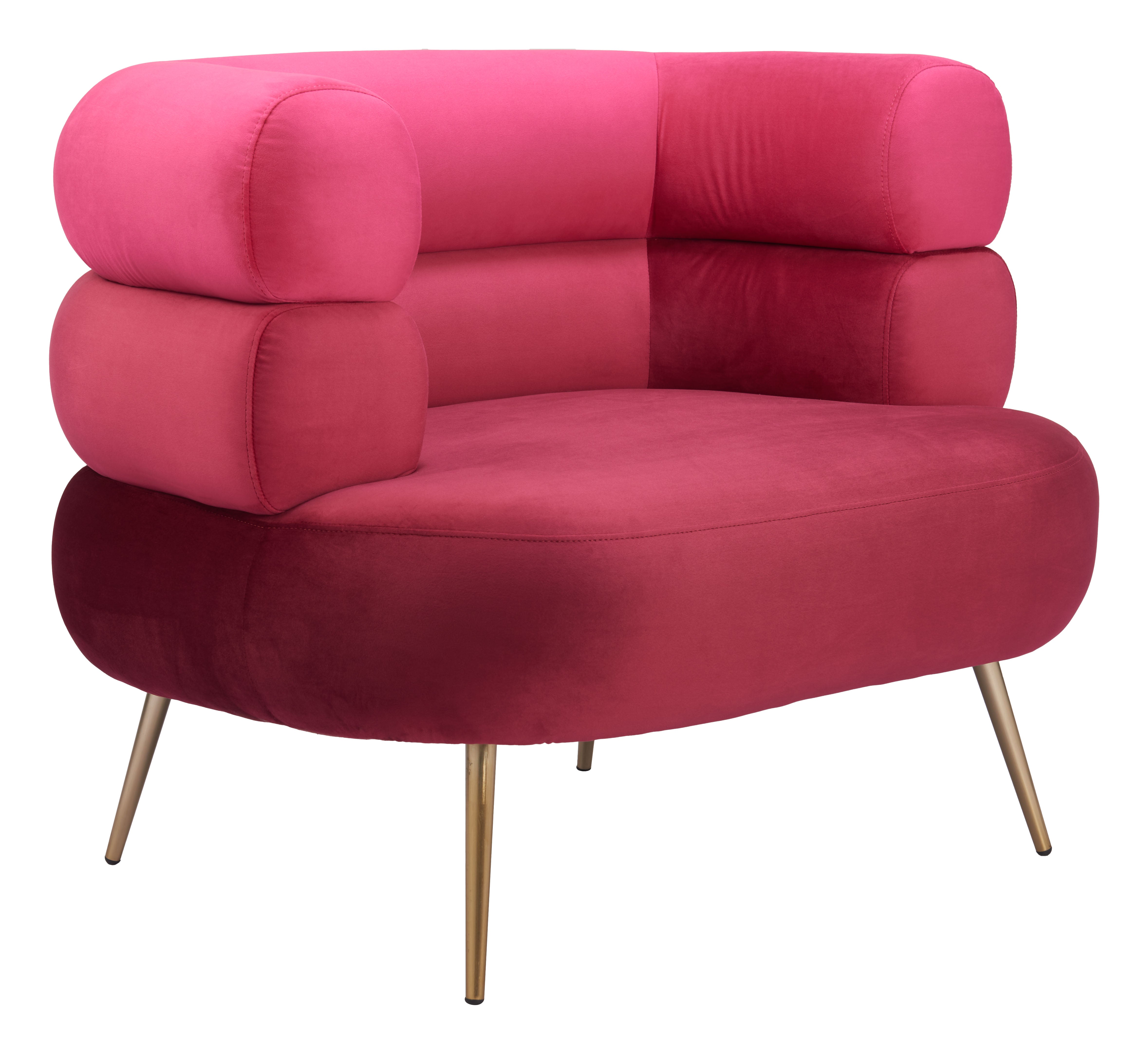 ZUO - Arish Accent Chair in Red