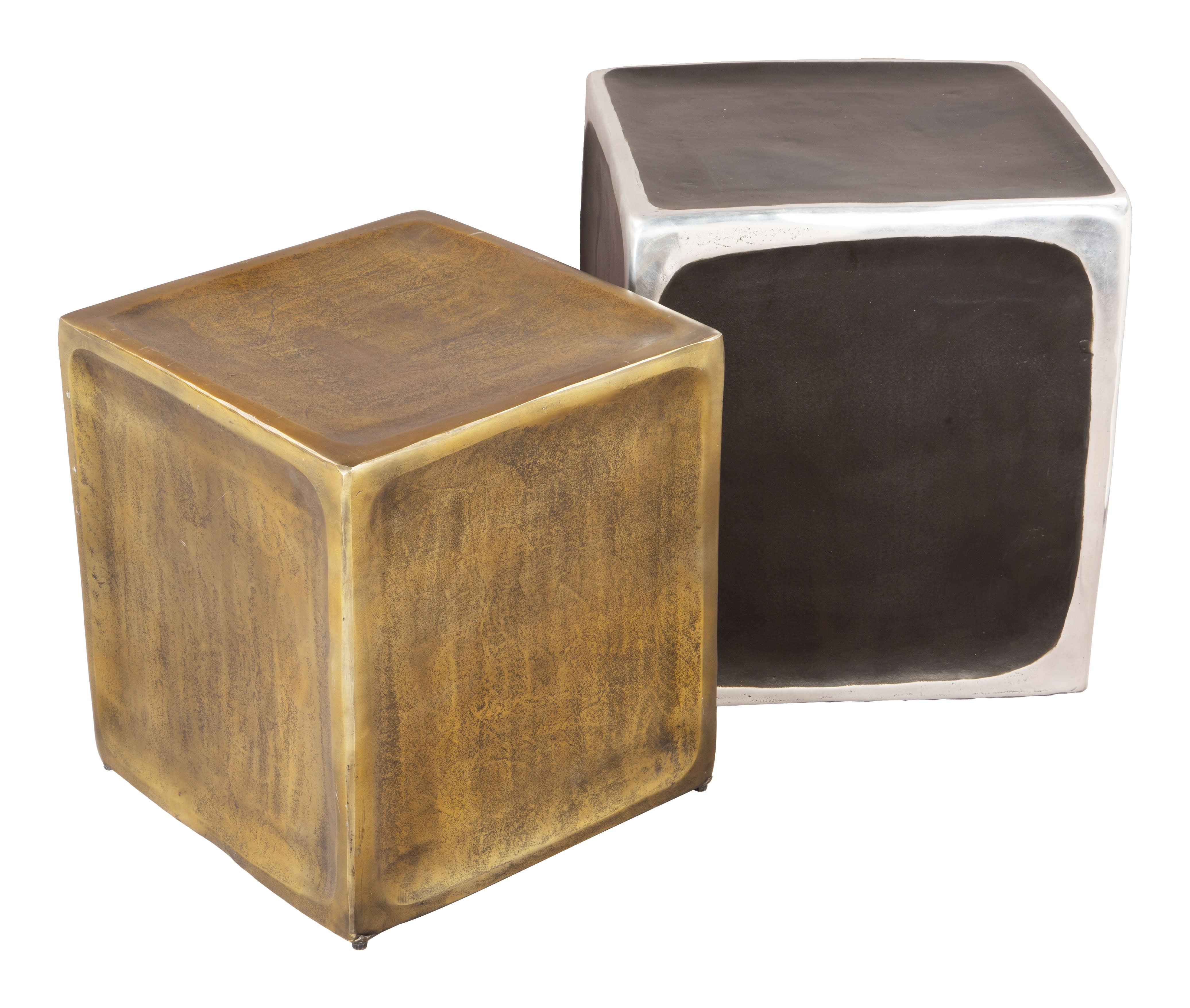 ZUO - Brics Side Table Set (2-Piece) in Multi-Color