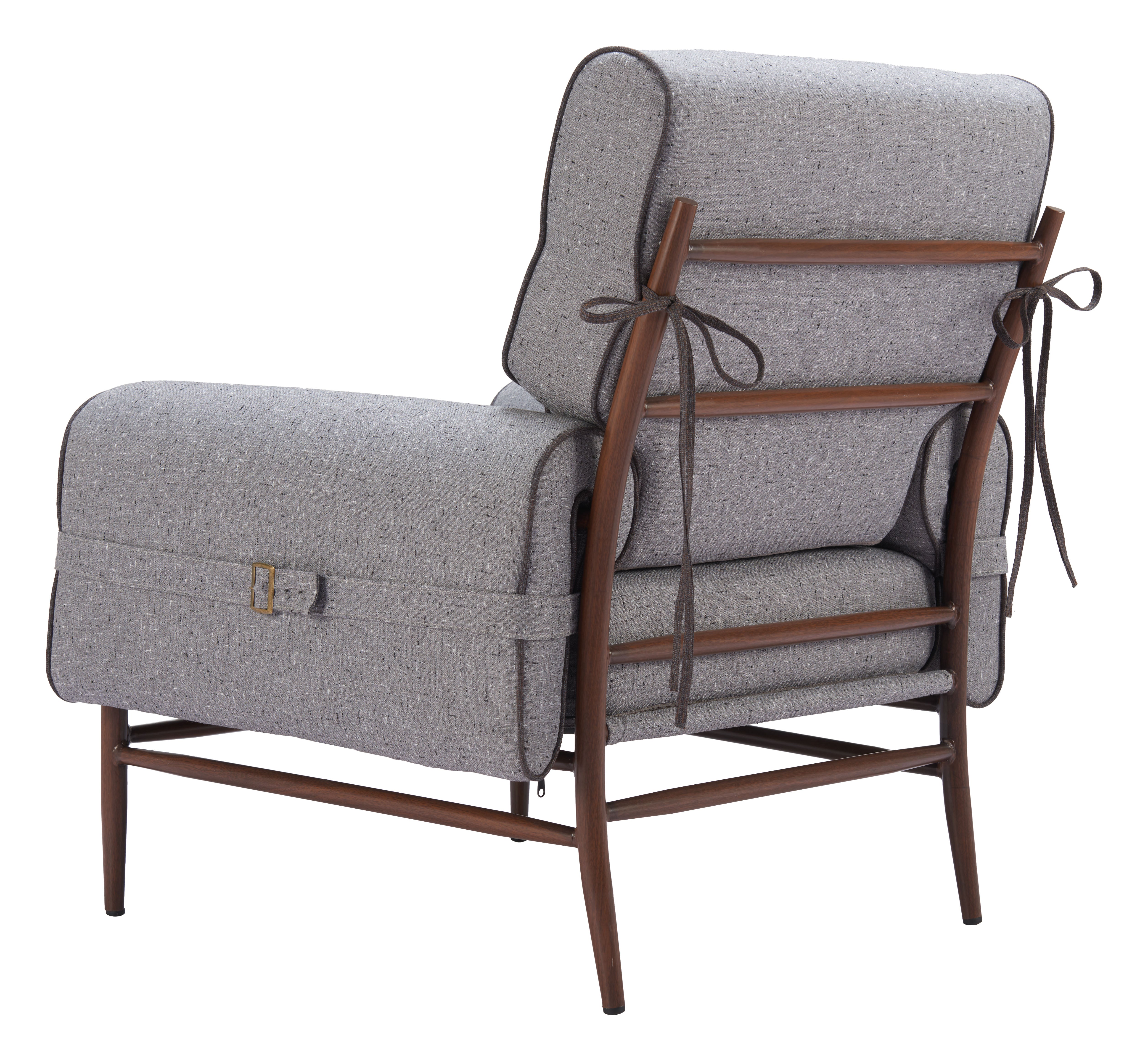 ZUO - Klem Accent Chair in Gray