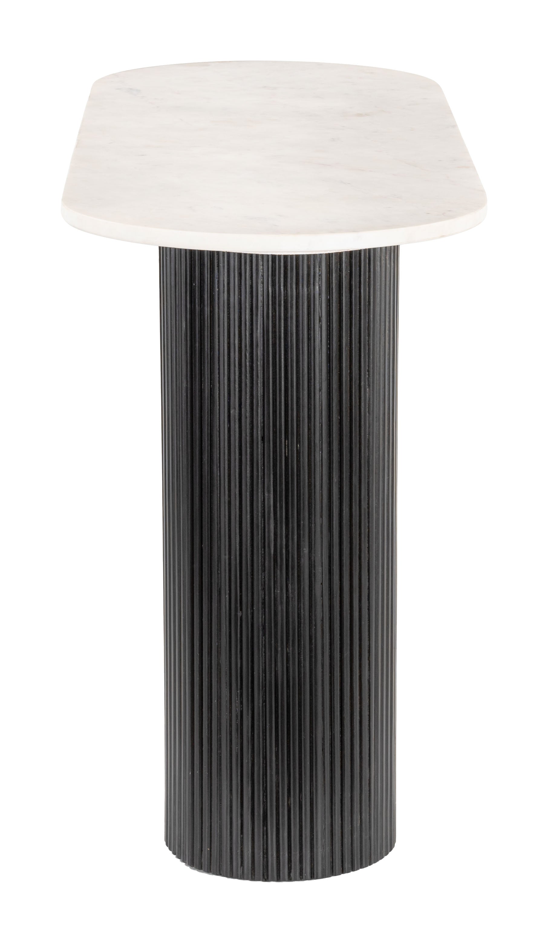 ZUO - Izola Console Table in White/Black