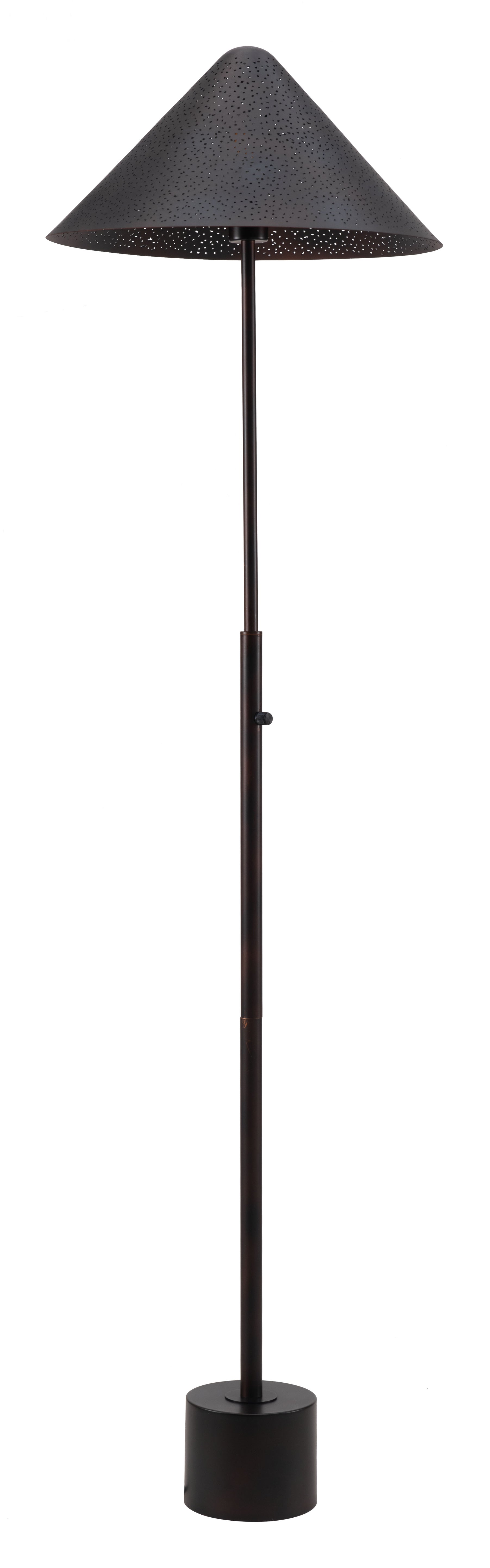 ZUO - Cardo Floor Lamp in Bronze