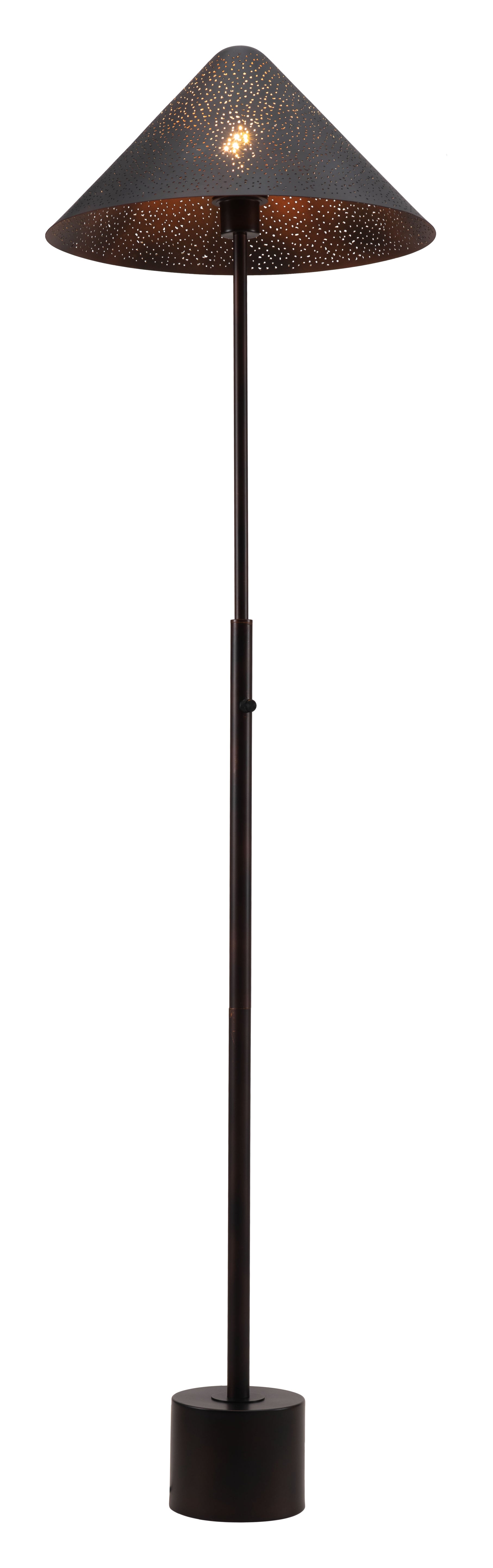 ZUO - Cardo Floor Lamp in Bronze