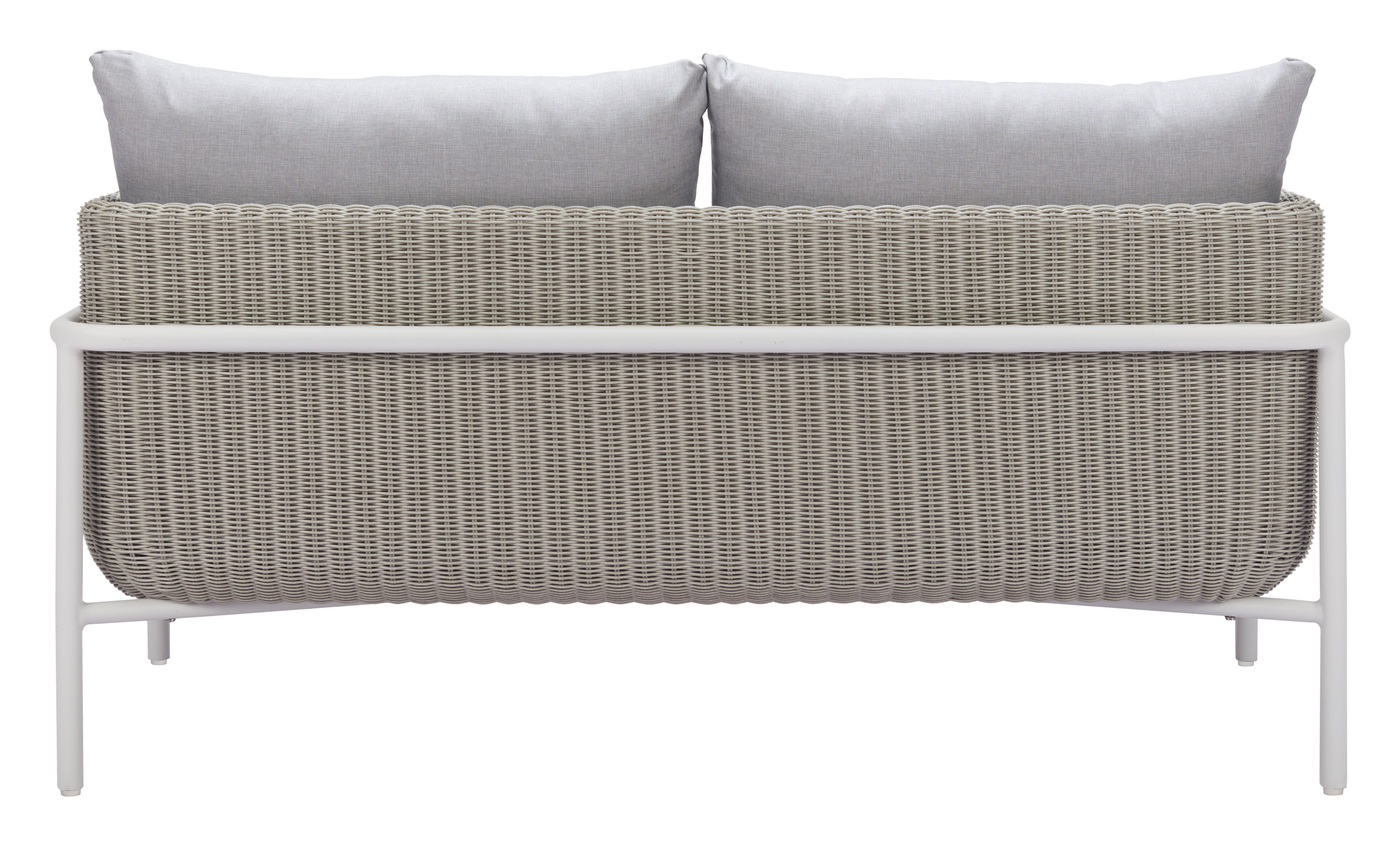 ZUO - Frais Loveseat in Gray