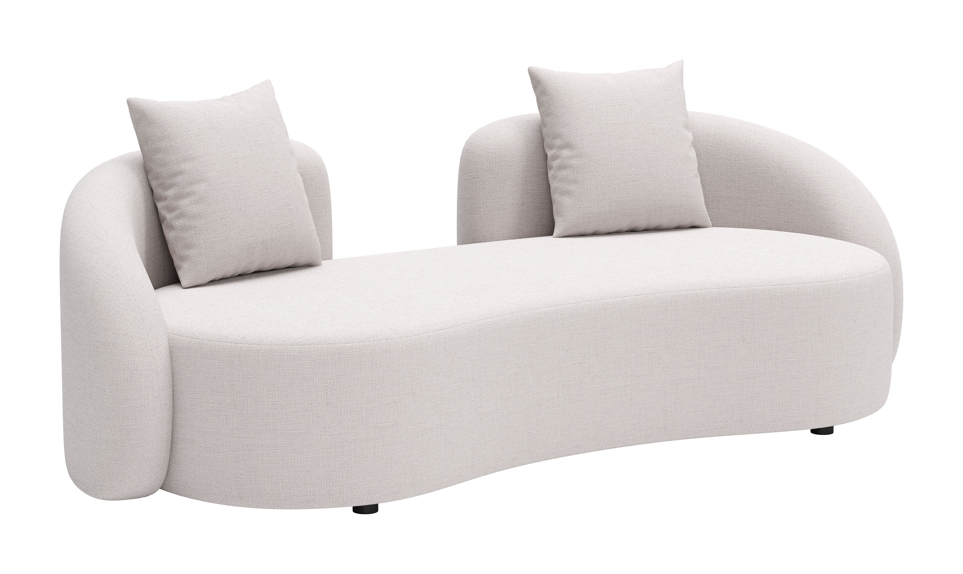 ZUO - Sunny Isles Loveseat in Beige
