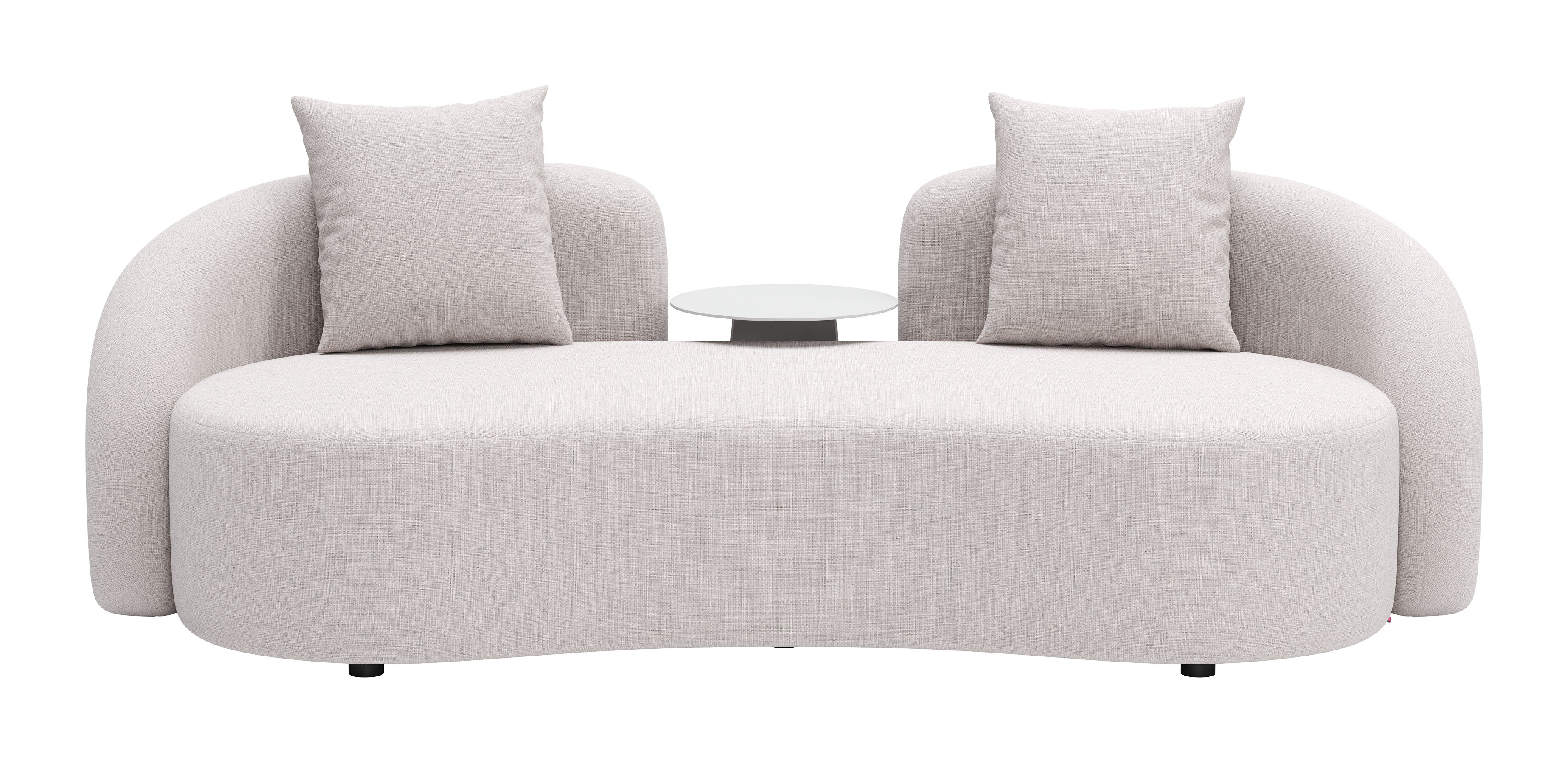 ZUO - Sunny Isles Loveseat in Beige