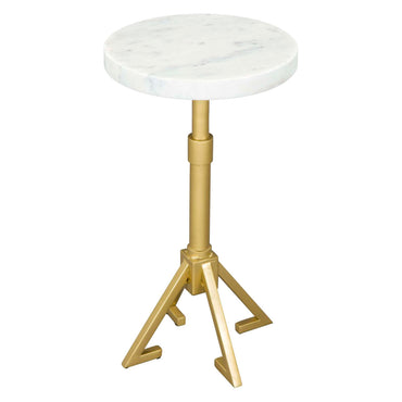 ZUO - Maurice Side Table in White, 22"H