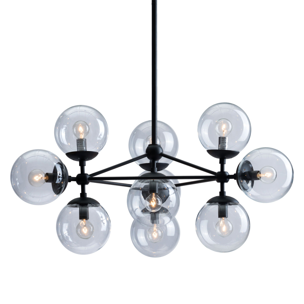 ZUO - Belfast Ceiling Lamp in Black