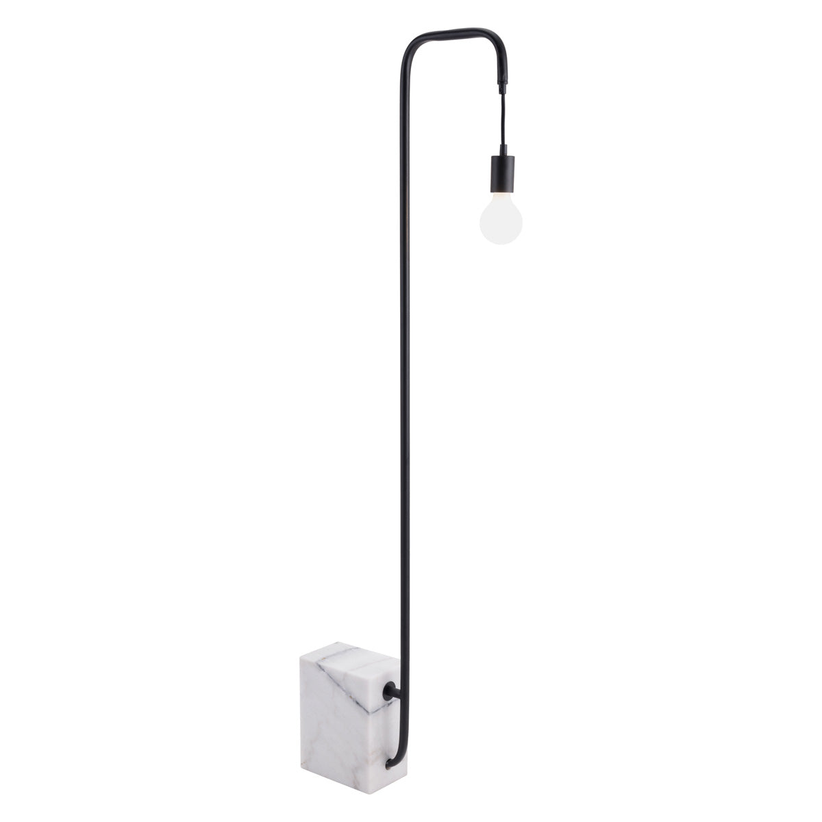 ZUO - Lancia Floor Lamp in Black
