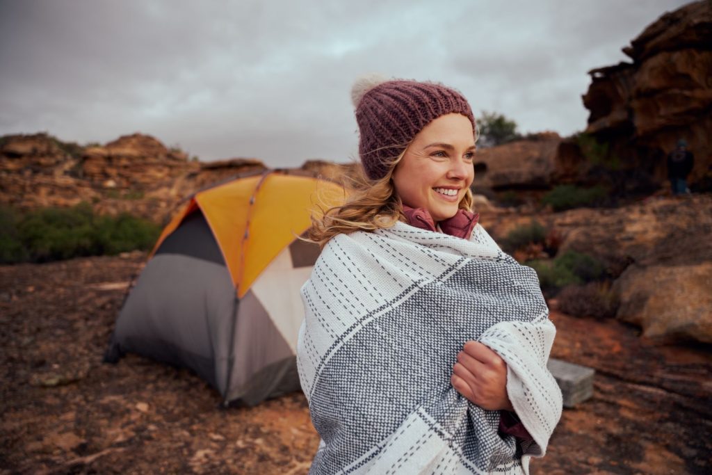 Your perfect blanket for outdoor relaxing in a cool season