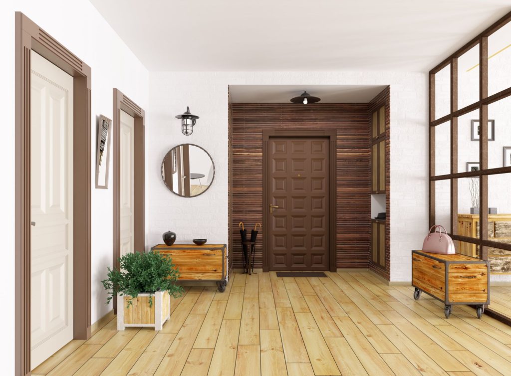 Interior design for spacious foyers