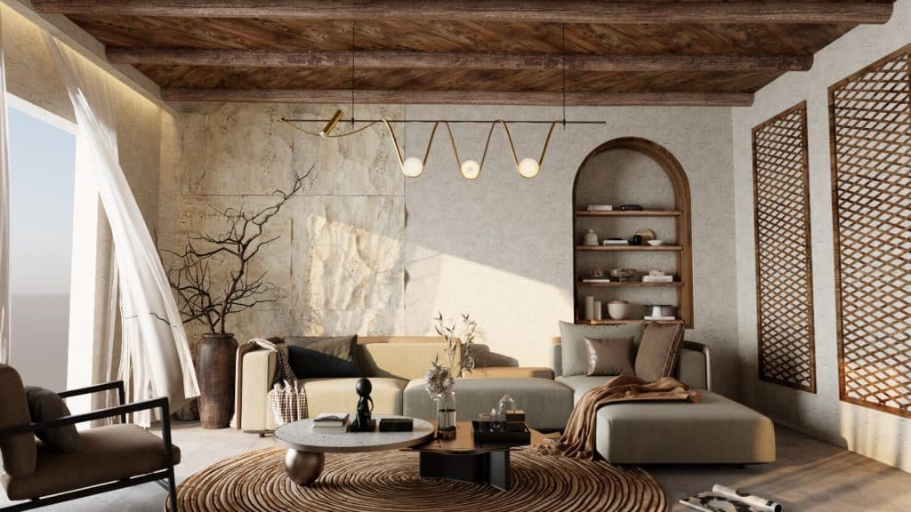 Decor Ideas For Creating A Wabi-Sabi Atmosphere In A Home Space