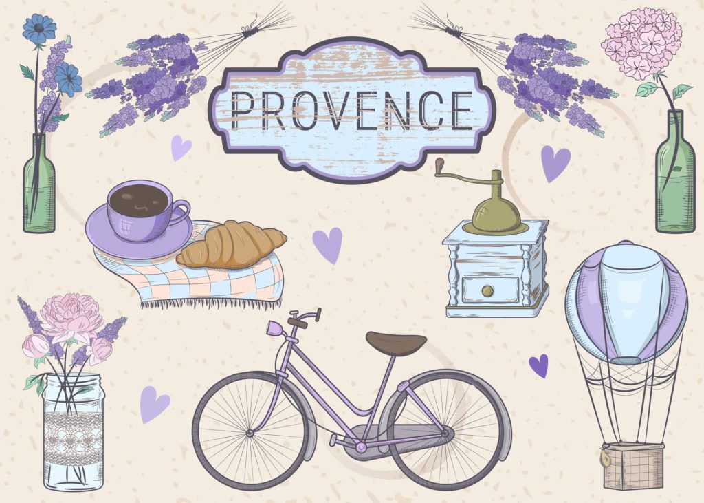 Traditional and Modern Accessories for Provence Interiors