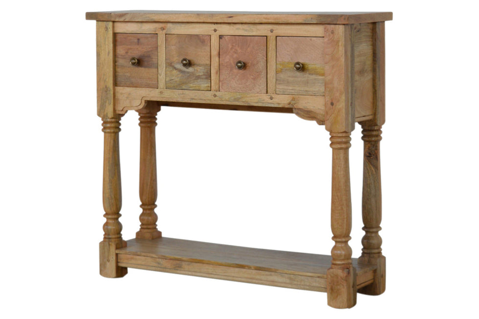 Artisan - Granary Royale Console Table with 4 Drawer