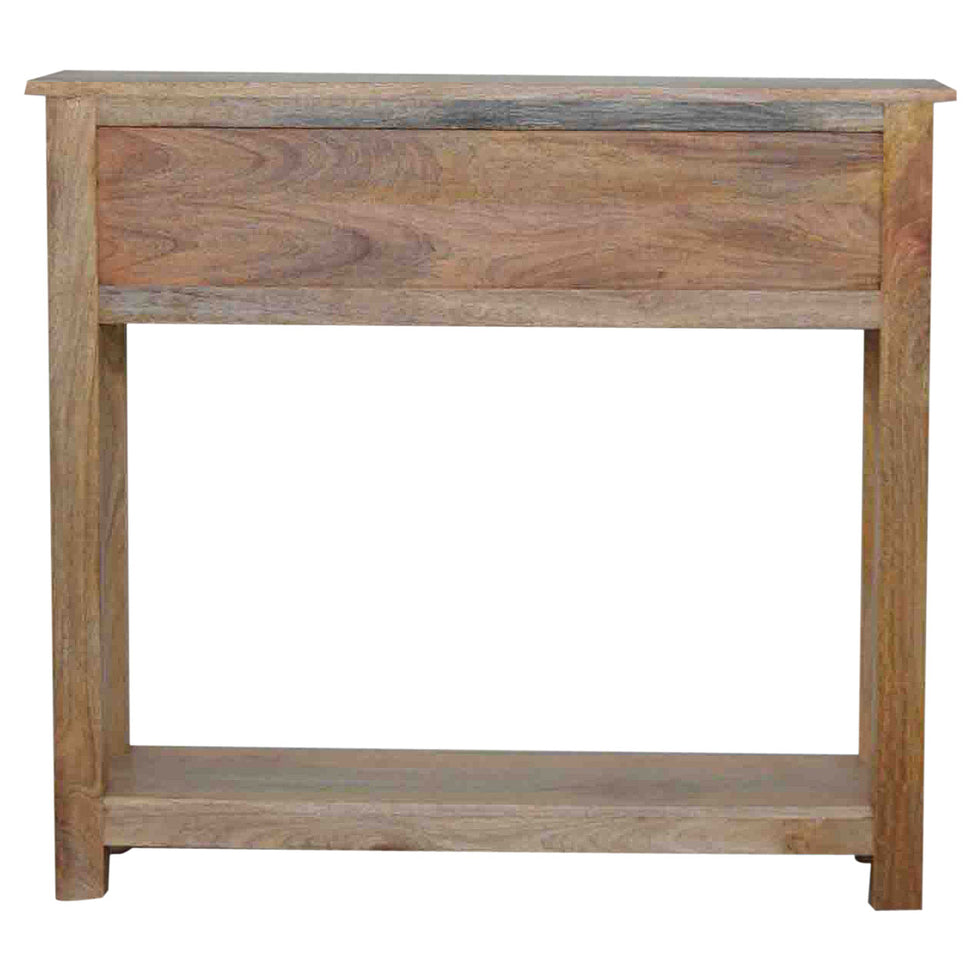 Artisan - Country Console with 4 Drawer in Oak-Ish