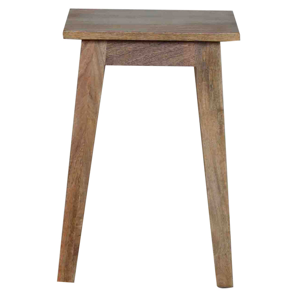 Artisan - Nordic Style Accent Stool in Oak-Ish