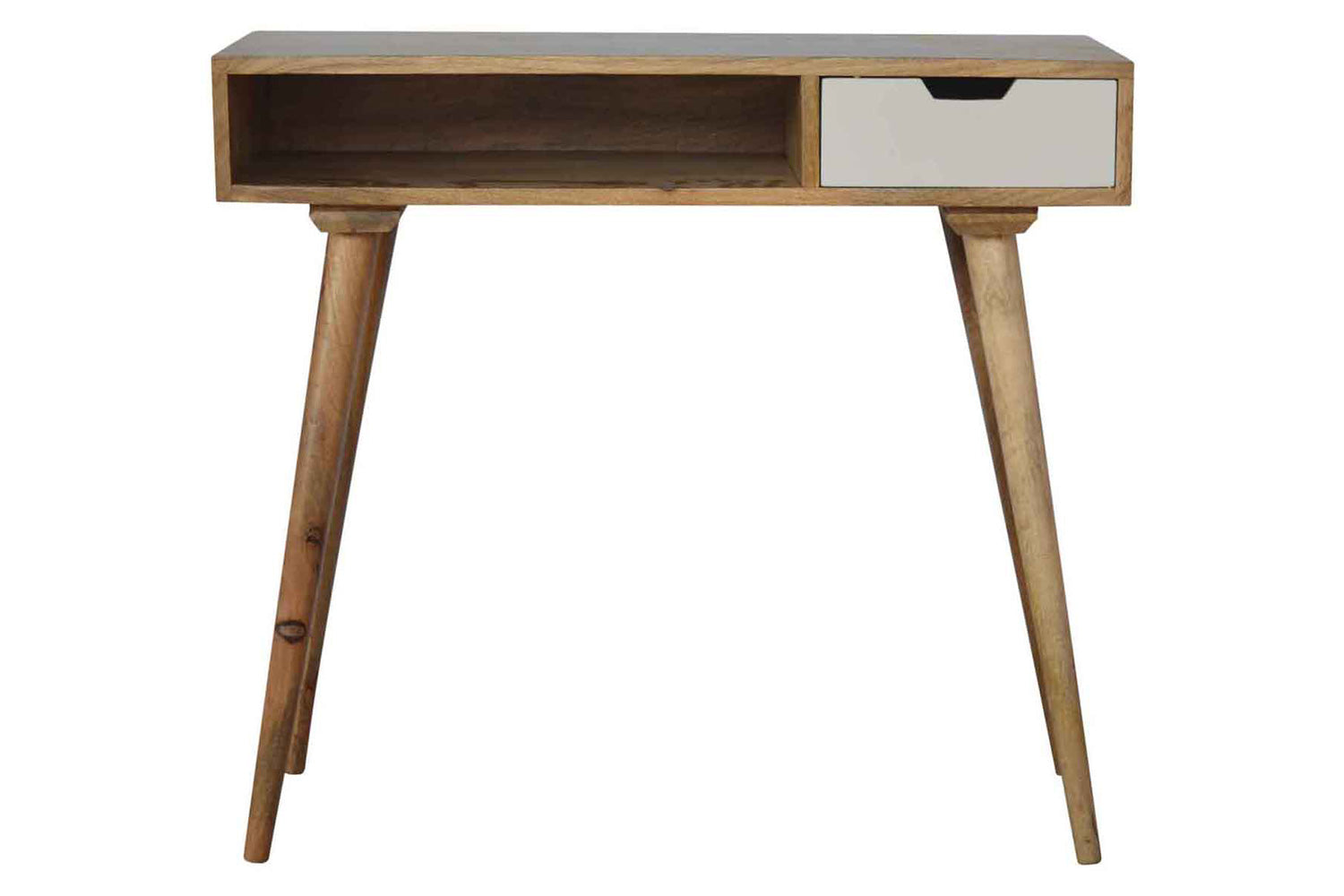 Artisan - Writing Desk with White Hand Painted Drawer