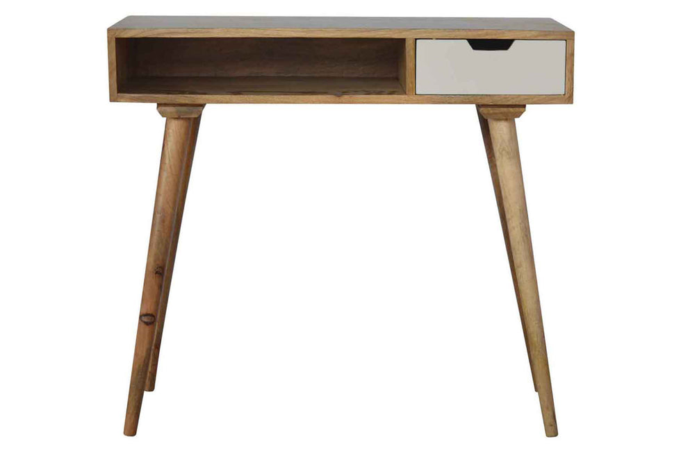 Artisan - Writing Desk with White Hand Painted Drawer