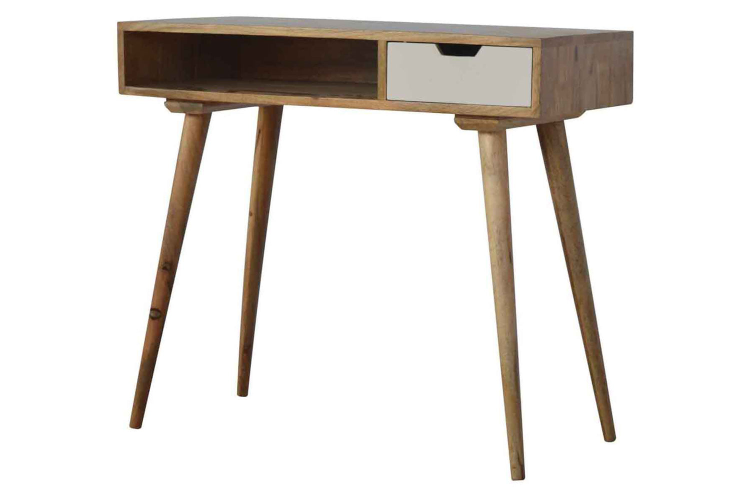 Artisan - Writing Desk with White Hand Painted Drawer