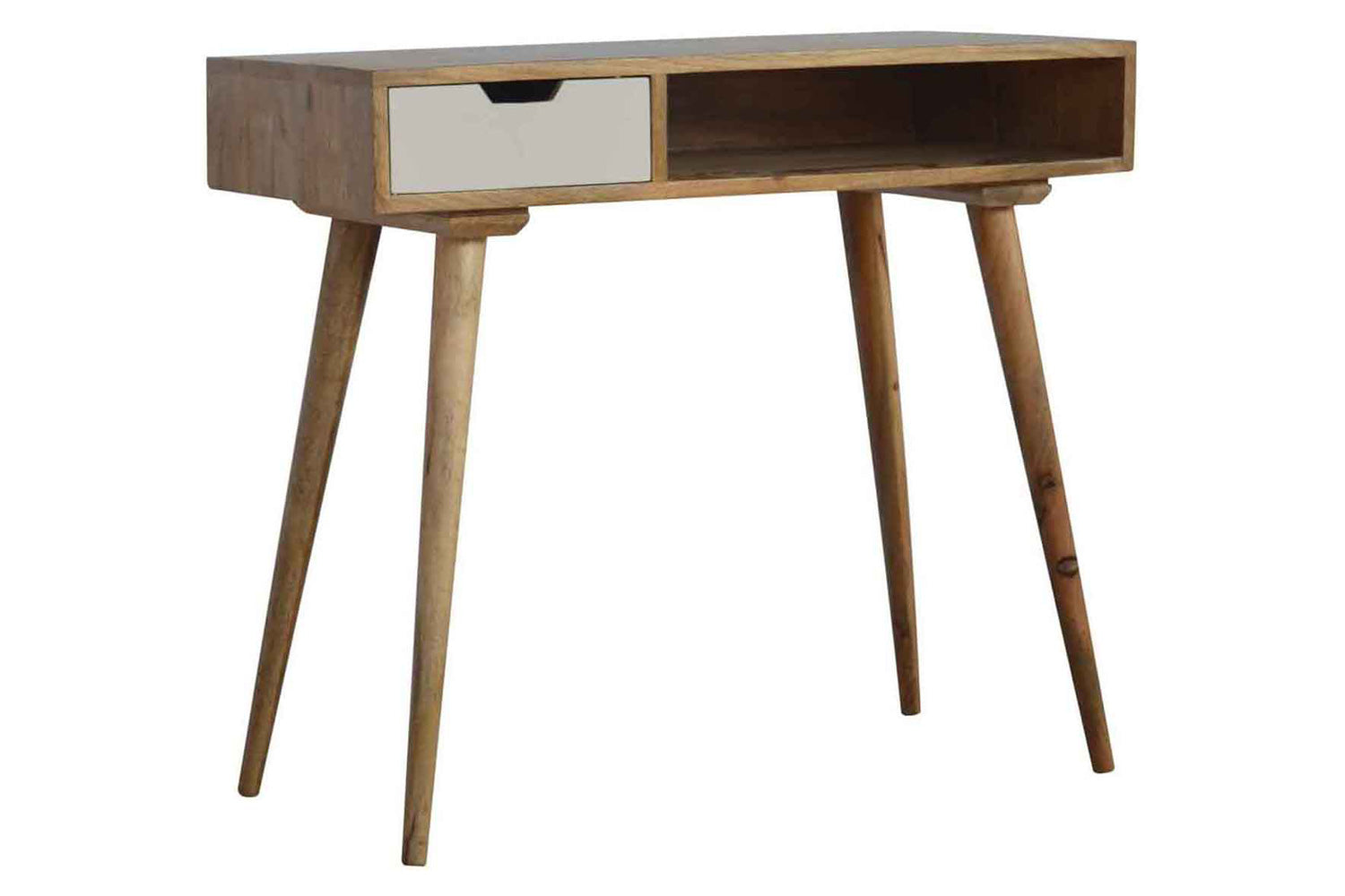 Artisan - Writing Desk with White Hand Painted Drawer