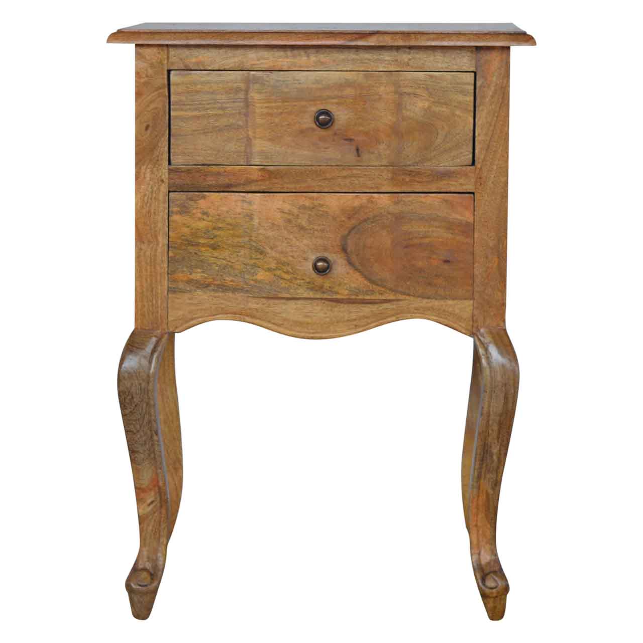 Artisan - French Style Nightstand with 2 Drawers