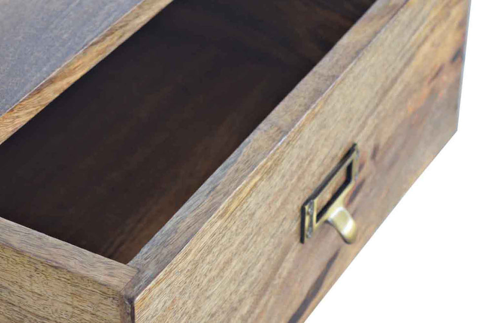 Artisan - Brass Metal Slot Nightstand