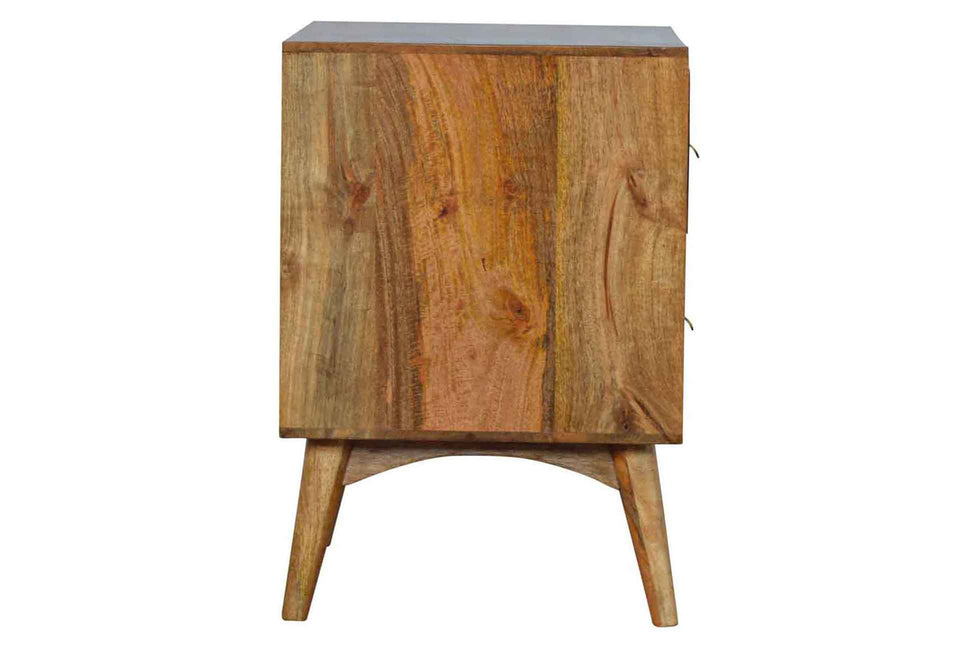 Artisan - Brass Metal Slot Nightstand