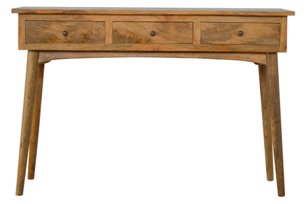 Artisan - Nordic Style Console Table with 3 Drawers